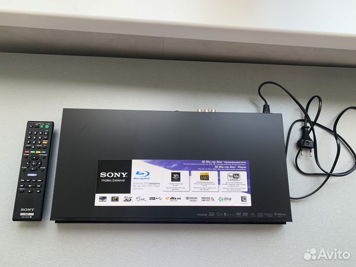 Blu-ray плеер Sony BDP-S470 в резерве