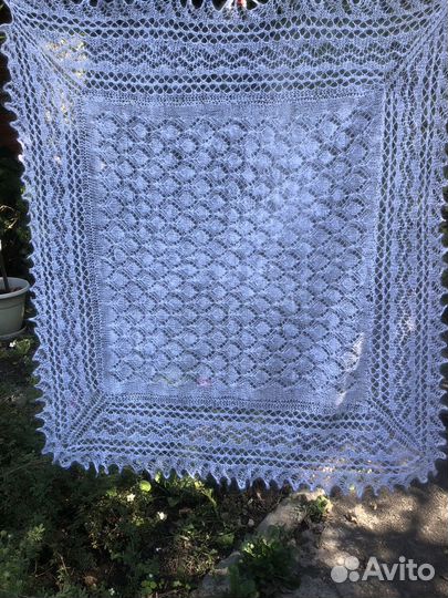 Платок пуховый паутинка