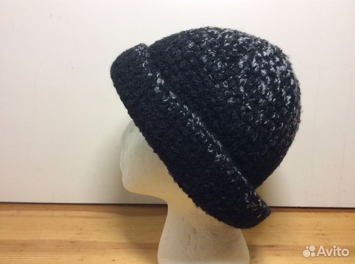 Роскошная шляпка ручная вязка, р-р 55-57, арт 290