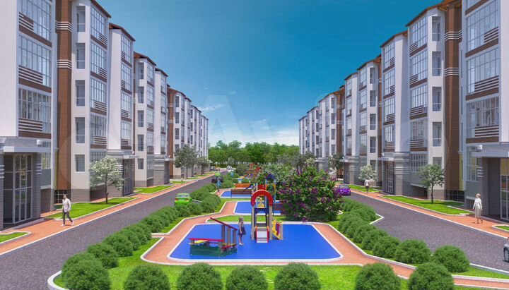 3-к. квартира, 103,3 м², 1/5 эт.