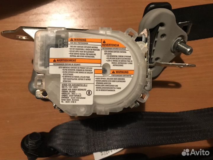 Ремень безопасности Suzuki SX4 правый