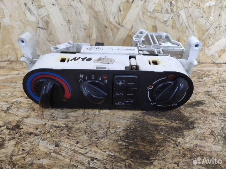 Блок управления климатом Nissan Almera N16