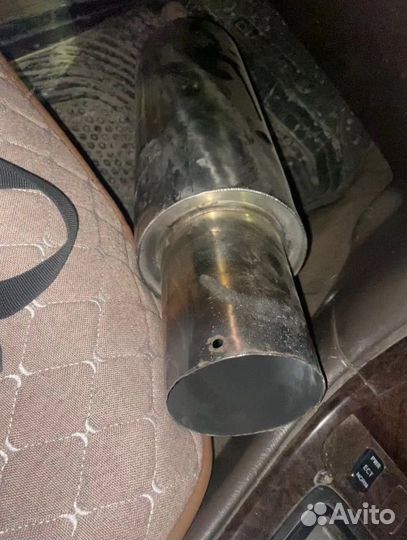 Банка глушителя прямоток