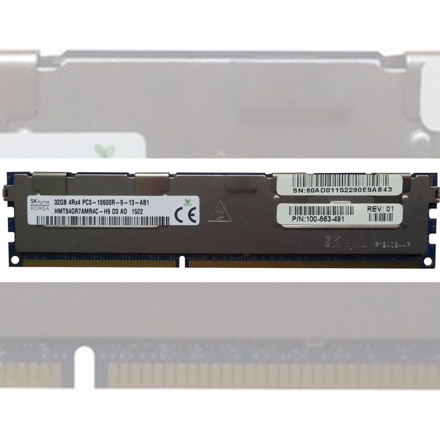[100-563-491] Оперативная Память Emc Ddr3 32gb 100-563-491