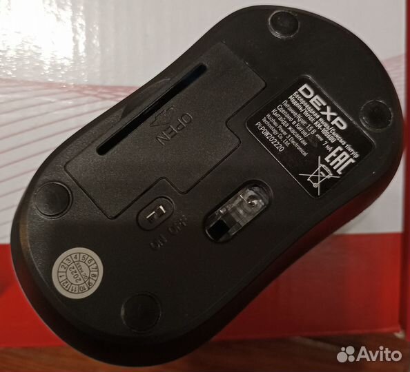 Новая мышь беспроводная dexp KM-1006BU