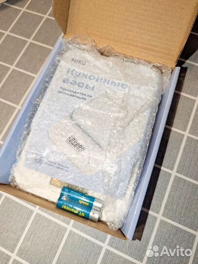 Кухонные весы miku