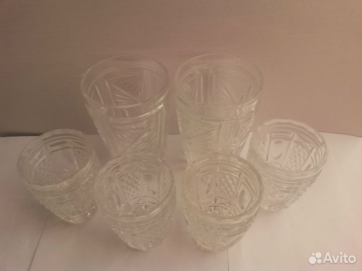 Хрустальные стаканы СССР