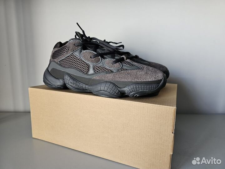 Кроссовки мужские Adidas Yeezy 500 Carbon Grey