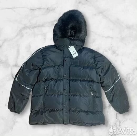 Пуховик supreme x jordan рефлектив