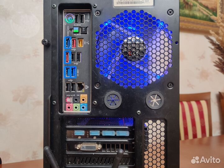 Игровой пк Intel Core i7/RX 570/16Gb/SSD