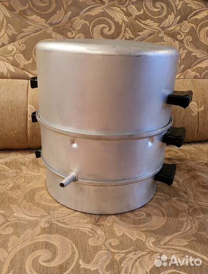 Соковарка / Мантоварка СССР алюминиевая