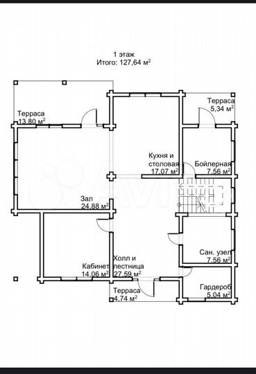 Дом 255 м² на участке 10 сот.