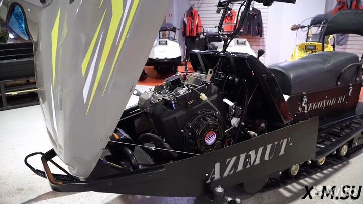 Мотобуксировщик бурлак азимут 24лс