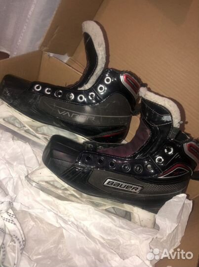 Хоккейные коньки bauer (вратарские)