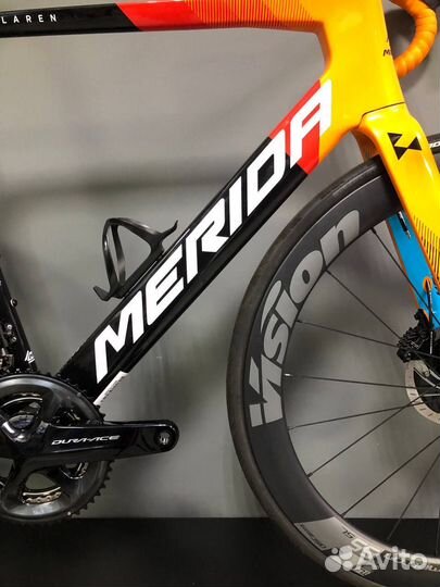 Шоссейный велосипед Merida reacto team-E (2021)