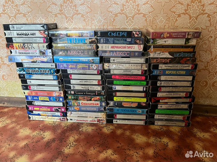 Видеокассеты одним лотом