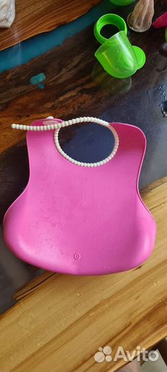 Поильник бутылочка фартук для кормления avent