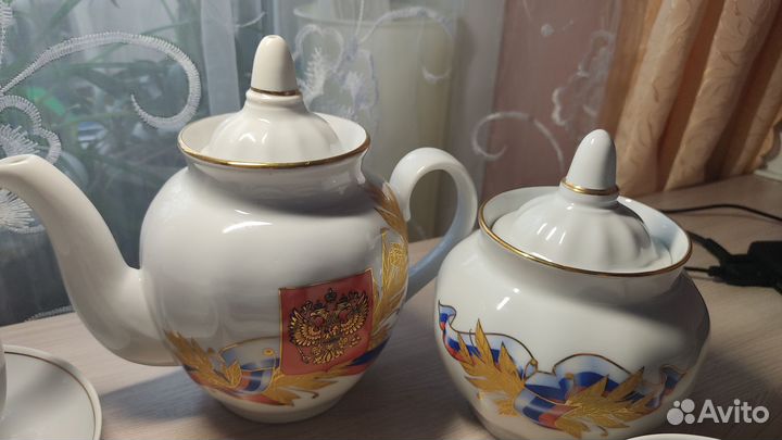 Новый чайный сервиз Дулево