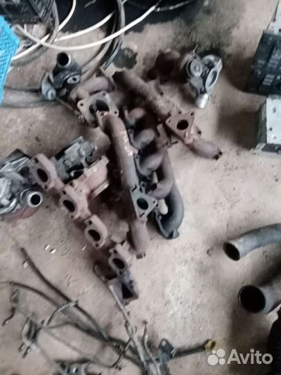 Выпускной коллектор ford transit