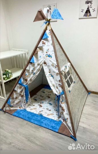 Детская палатка вигвам новая