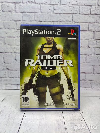 Tomb raider underworld (PS2, бу, лицензия)