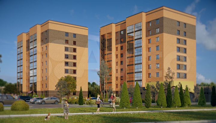 2-к. квартира, 70 м², 7/9 эт.