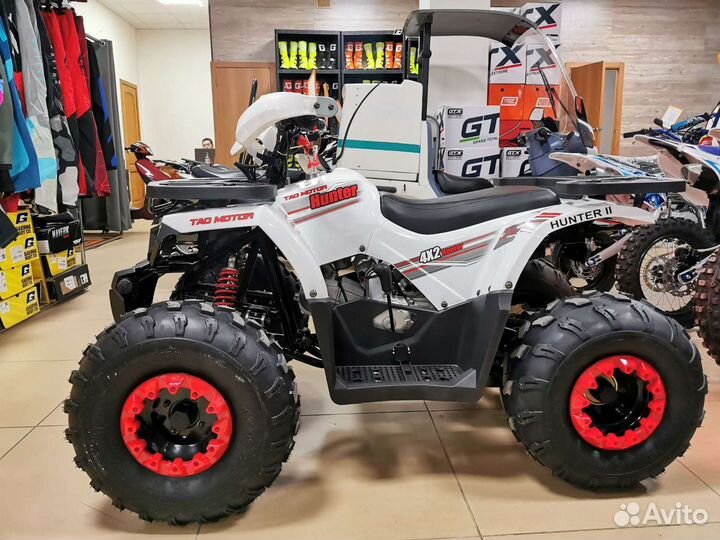 Квадроцикл Hunter 125 детский белый
