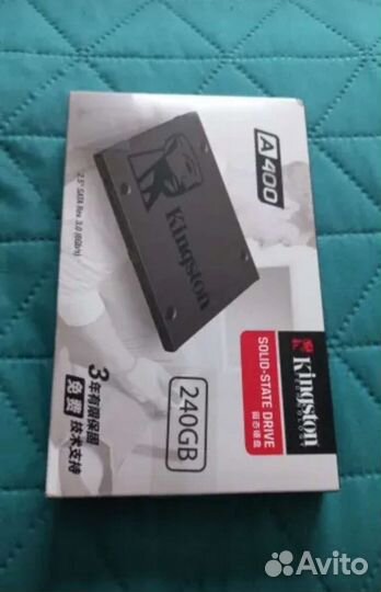 Ssd kingston A400 240gb новый