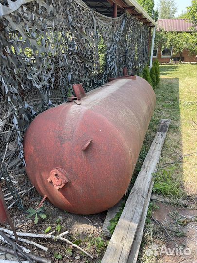 Емкость металлическая высокого давления