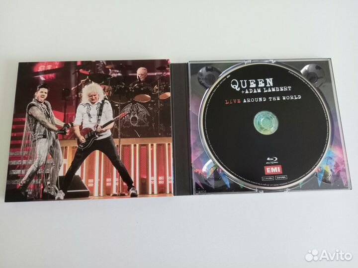 Queen+A.Lambert Live Around The World CD+BD Japan