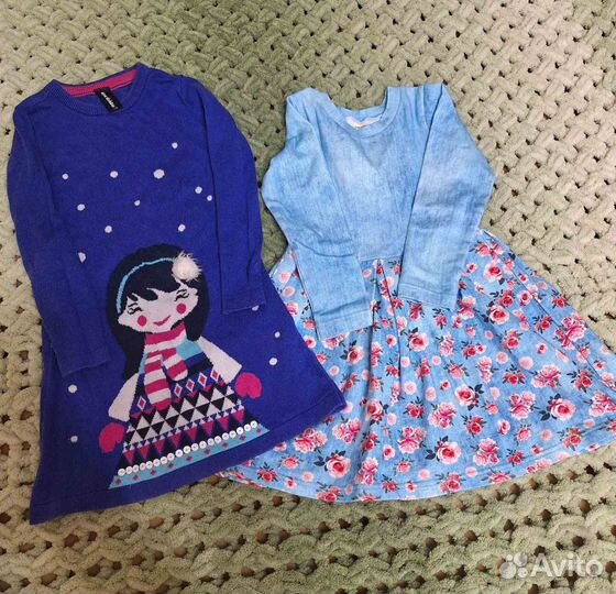 Детские вещи пакетом для девочки 110 116