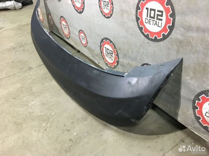 Юбка бампера задняя Skoda Rapid