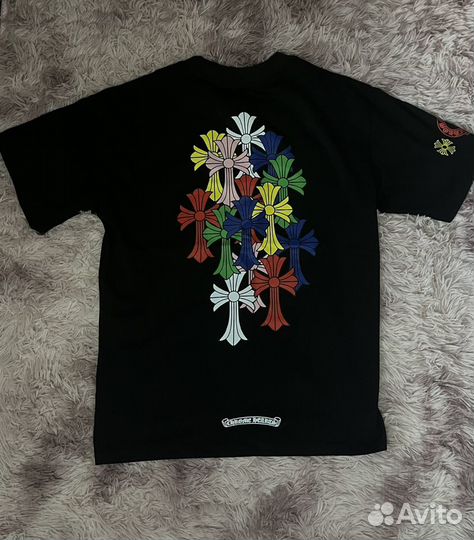 Футболка Chrome Hearts Multicolor Cross Оригинал