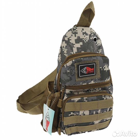 Сумка через плечо нагрудная для охоты и рыбалки