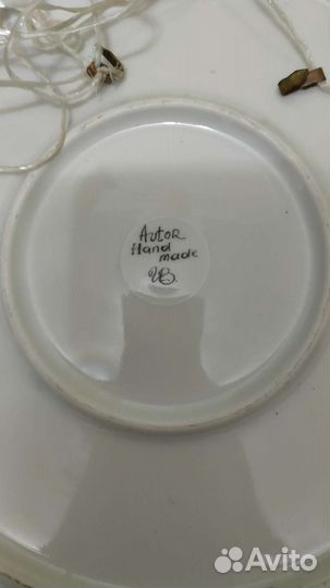 Настенная тарелка