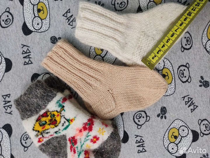 Носки детские теплые