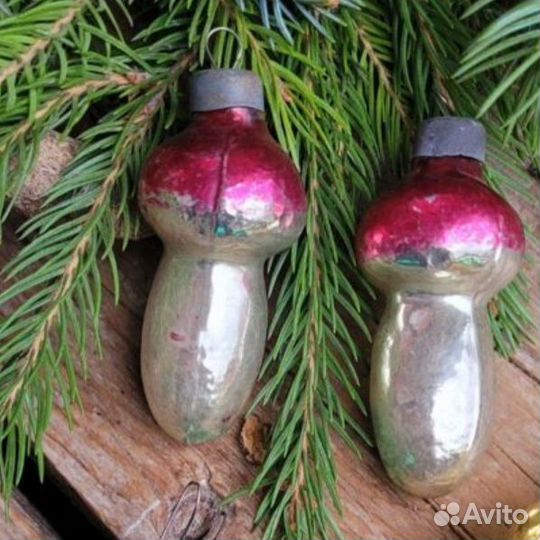 Елочные игрушки СССР