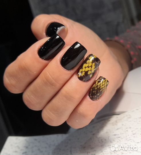 Наращивание ногтей маникюр