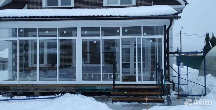 Остекление окон и балконов пвх