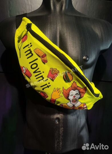 Поясные сумки с ручной росписью в ассортименте