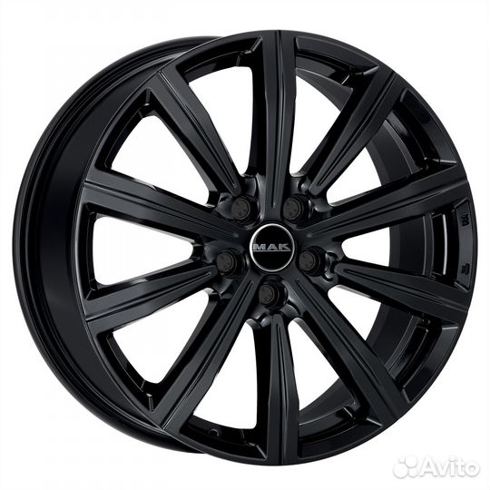 R19 5x108 8J ET45 D63,4 MAK Birmingham Gloss Black