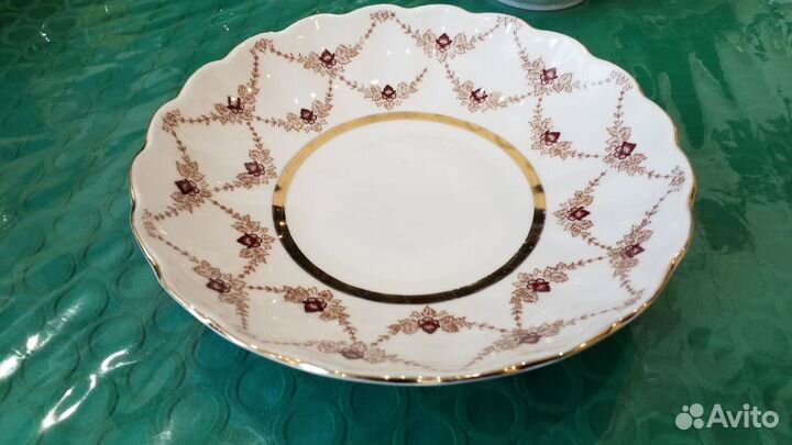 Сухарница лфз от сервиза Гирлянды красное клеймо