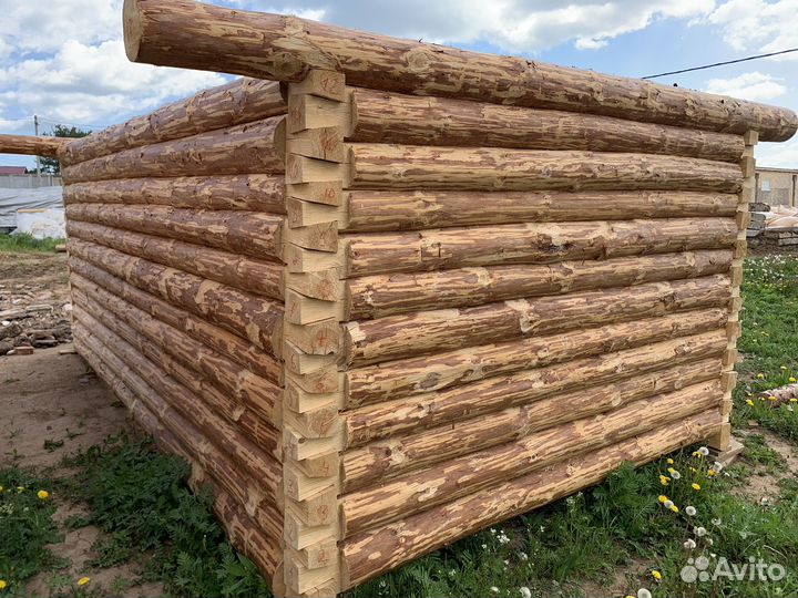 Сруб бани 3х5