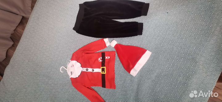 Костюм деда мороза детский 92