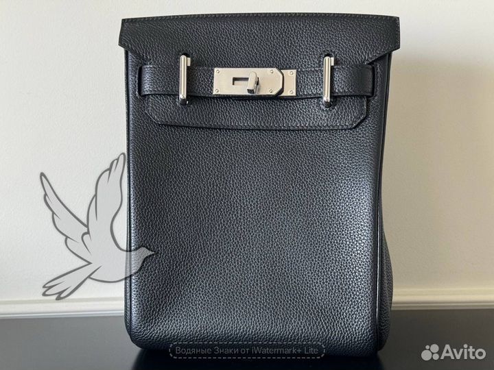 Hermes Hac a Dos Togo Палладий (Phw) Black