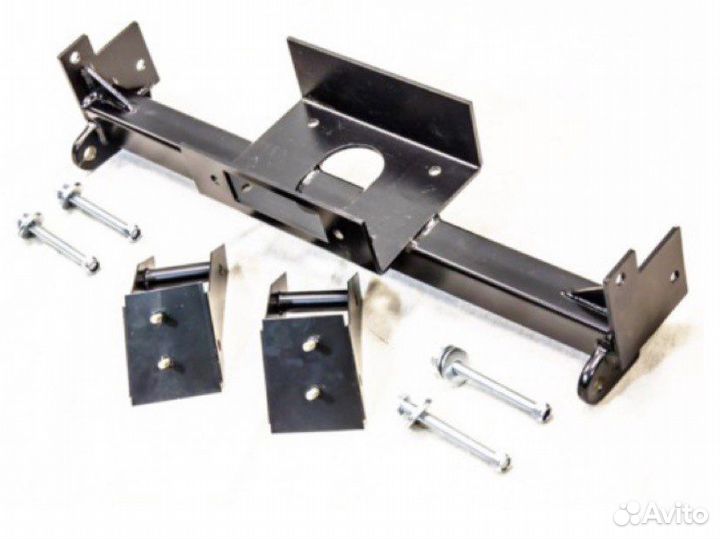 Площадка под лебедку В штатный бампер chevrolet ni