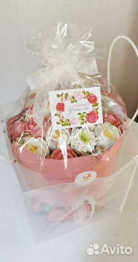 Зефирные цветы, букеты