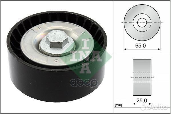 Ролик обводной mercedes W176, W246 1.6i-2.5i