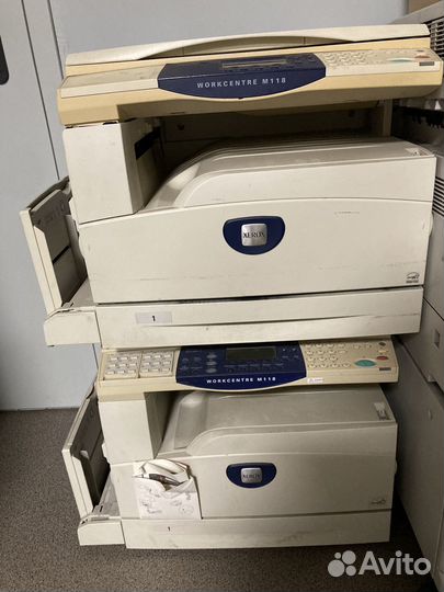 Копир A3, Xerox M118 рабочий с картриджем