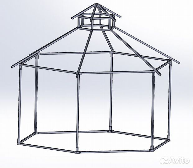 Каркас для беседки